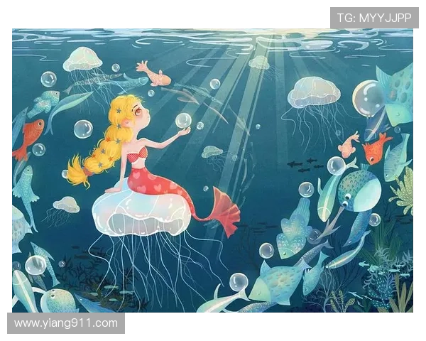 梦幻海底世界中的美人鱼传说与奇幻冒险